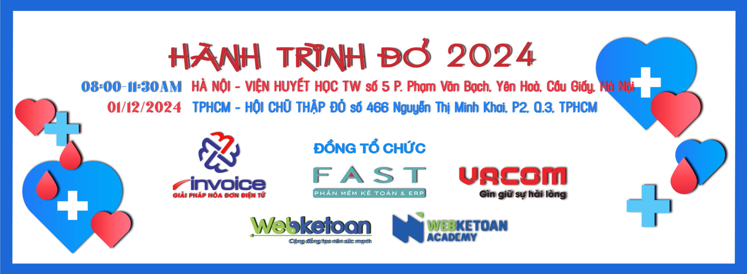 Hiến máu tình nguyện 2024