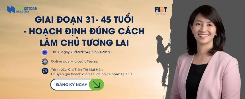 Giai đoạn 31-45 tuổi - Hoạch định đúng cách, Làm chủ tương lai